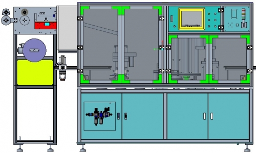 Inner components assembly machine