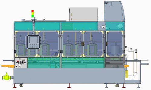 CH28 aligning roller bearing finished cleaning machine