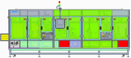 Aligning roller bearing grease filling capping machine