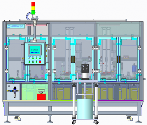 Grease injection capping machine