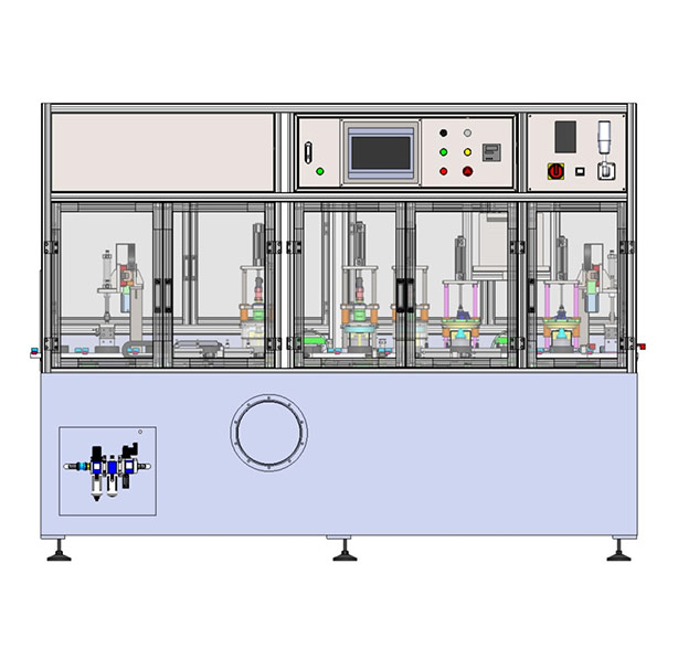 DUAL CHANNEL CLEANING AND ANTI-RUST MACHINE