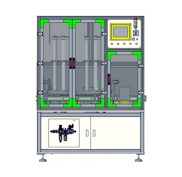 FEEDING & DEMAGNETIZING MACHINE