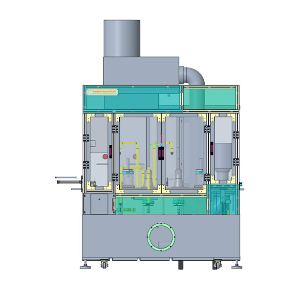 SEMI-FINISHED PRODUCT CLEANING MACHINE