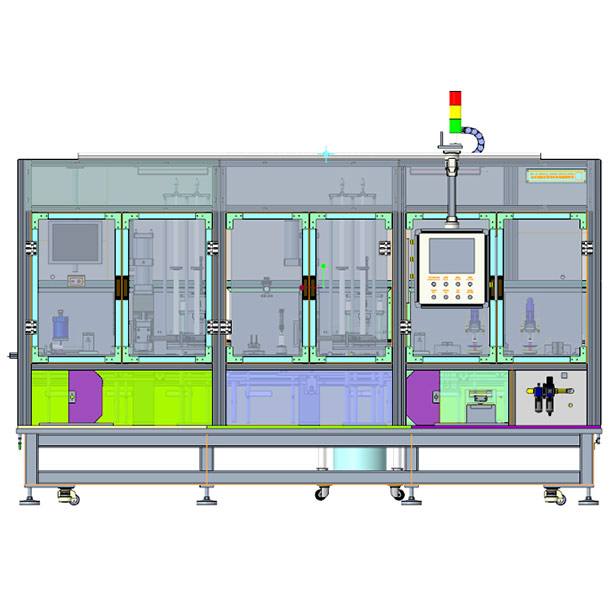 GREASING AND SHIELDING MACHINE