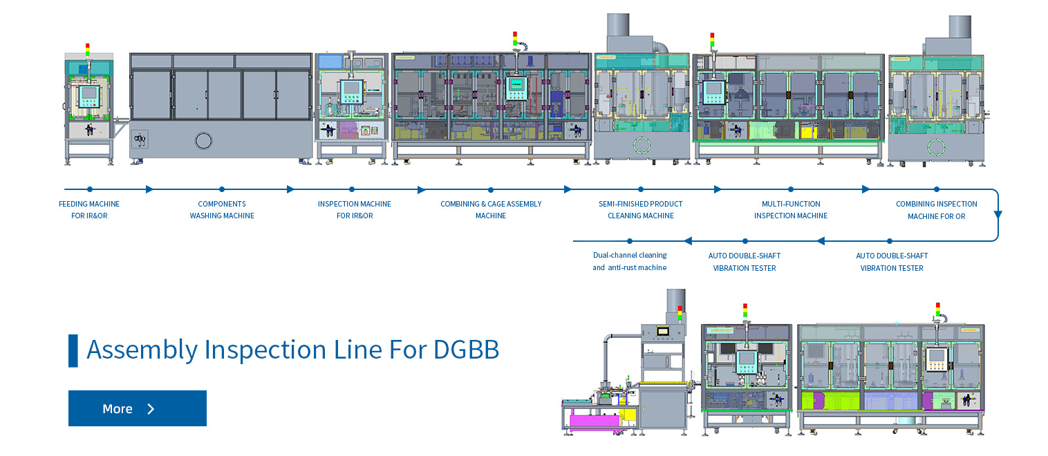 Assembly Inspection Line For DGBB