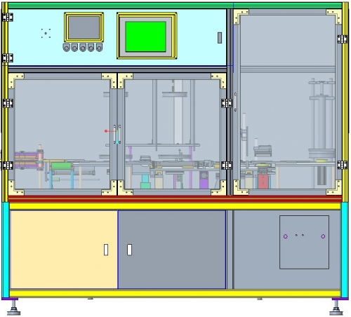 Máquina de inspección visual