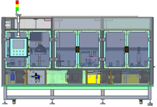 Máquina de inspección multifunción